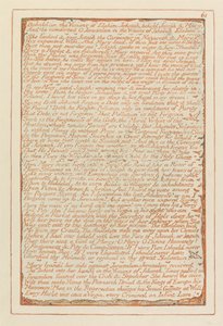 Jeruzalem, Plaat 61 door William Blake